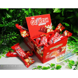 洋品多俄货专卖俄罗斯巧克力GOFRESH三整颗榛仁瓦夫威化20g*24块 可做喜糖