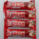 洋品多进口俄罗斯巧克力GOFRESH三整颗榛仁瓦夫威化20g