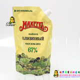 【代购】洋品多进口俄罗斯沙拉酱 蛋黄酱 西餐调味酱 水果沙拉 橄榄67%沙拉400ml