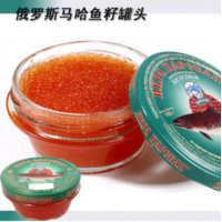 【代购】洋品多俄罗斯大马哈红鱼籽105克 一箱24个