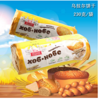 洋品多乌拉尔原味谷粒饼干230克 一箱20个