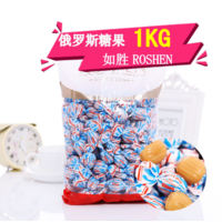 洋品多俄罗斯进口如胜滴滴香牛奶硬糖 香浓夹心球糖1000克04591
