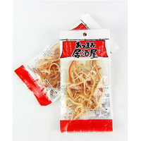 洋品多日本原装进口零食 居酒屋 香辣味鱿鱼丝 原味墨鱼丝 33克