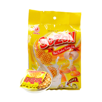 洋品多越南进口 松乐SOZOLL 鸡蛋牛奶饼干 煎饼瓦夫饼 原味 270g 3504