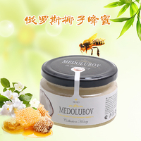 洋品多俄罗斯进口水果果肉蜂蜜系列 椰子蜂蜜 220克 3244