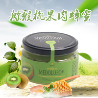 洋品多俄罗斯进口 蜂蜜之恋 水果蜂蜜系列 猕猴桃蜂蜜 250克 3367