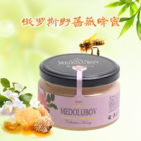 洋品多俄罗斯进口蜂蜜系列 野蔷薇蜂蜜 250克 2919