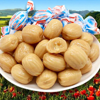 洋品多俄罗斯进口 如胜糖果滴滴香牛奶夹心硬糖 喜糖 休闲零食散装250克
