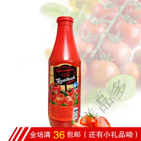 洋品多番茄酱俄罗斯原装进口番茄酱烤肉酱烧烤酱番茄沙司酱大瓶500g