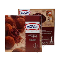 洋品多俄罗斯进口KOVIS法式迷你蛋糕巧克力口味休闲零食225克